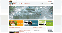 Desktop Screenshot of comune.cossano.to.it